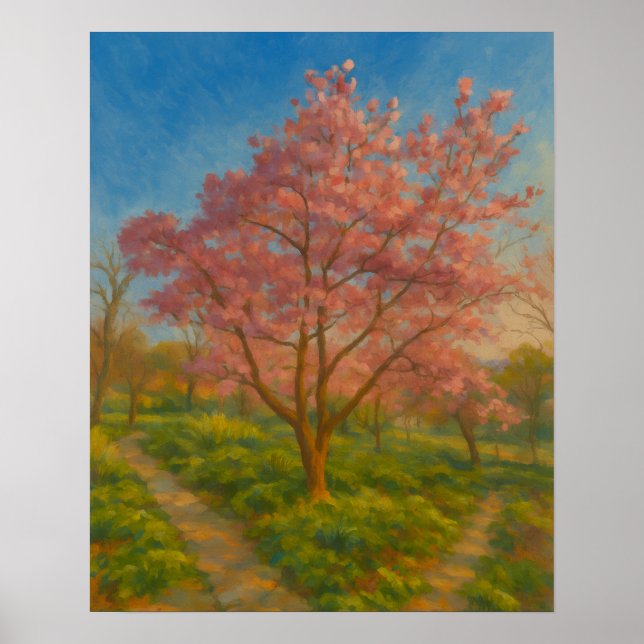 Poster Estradas do Flor - Jardim Primavera (Frente)