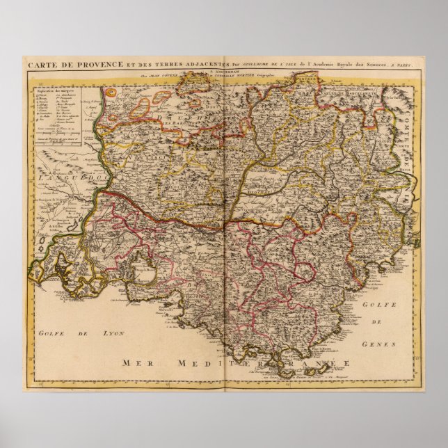 Pôster Estradas francesas (Frente)