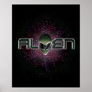 Poster ESTRANGEIRO do logotipo