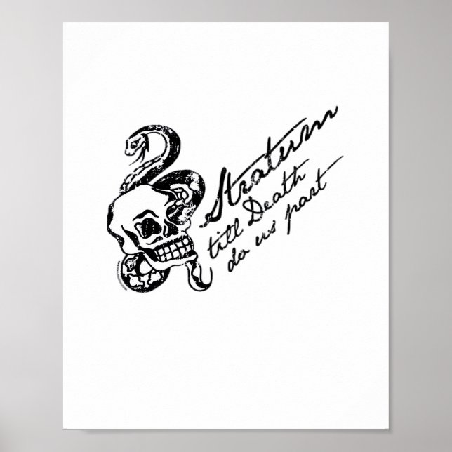 Poster Estrato até a morte nos fazer parte (Frente)