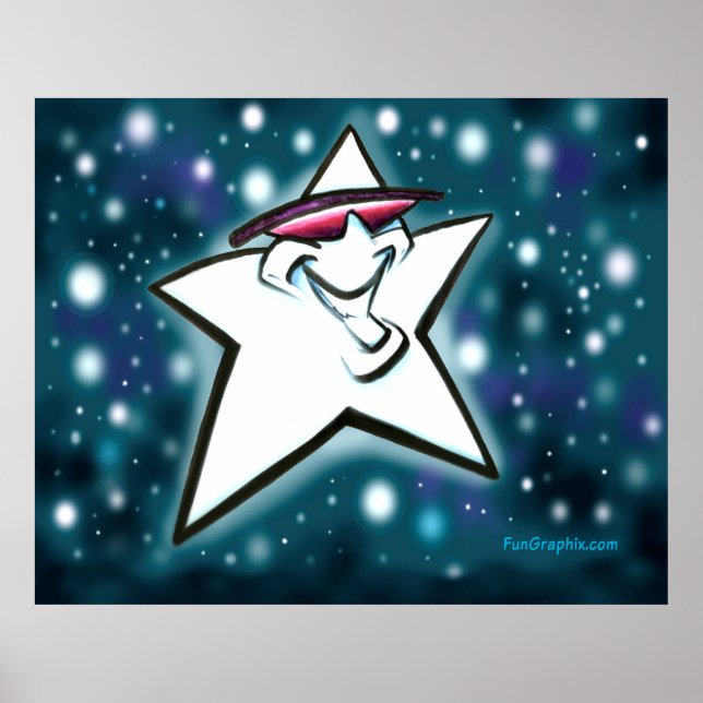 Pôster Estrela (Frente)