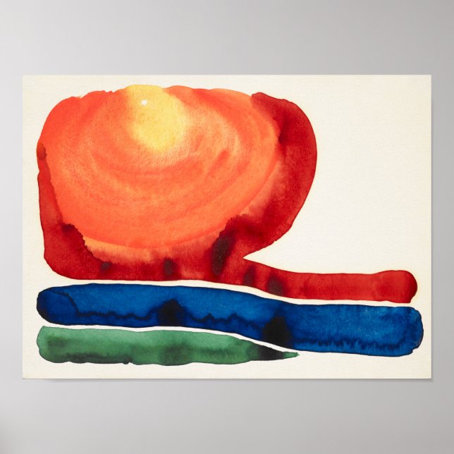 Poster Estrela 2 da Noite | Georgia O'Keeffe | (Frente)