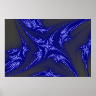 Pôster estrela azul