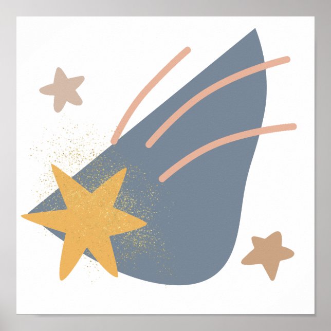 Poster estrela balançadora de balas, (Frente)