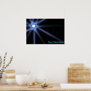 Poster Estrela Brilhante