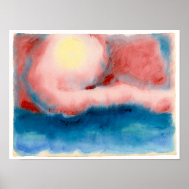 Poster Estrela da Noite | Georgia O'Keeffe | (Frente)