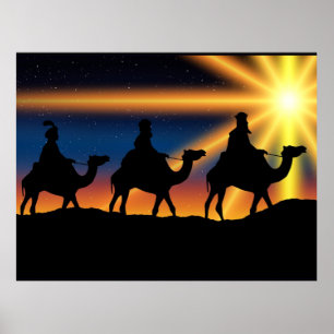 Poster Estrela de Belém - Nascimento de Cristo