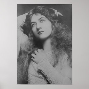 Pôster Estrela de cinema silenciosa Maude Fealy