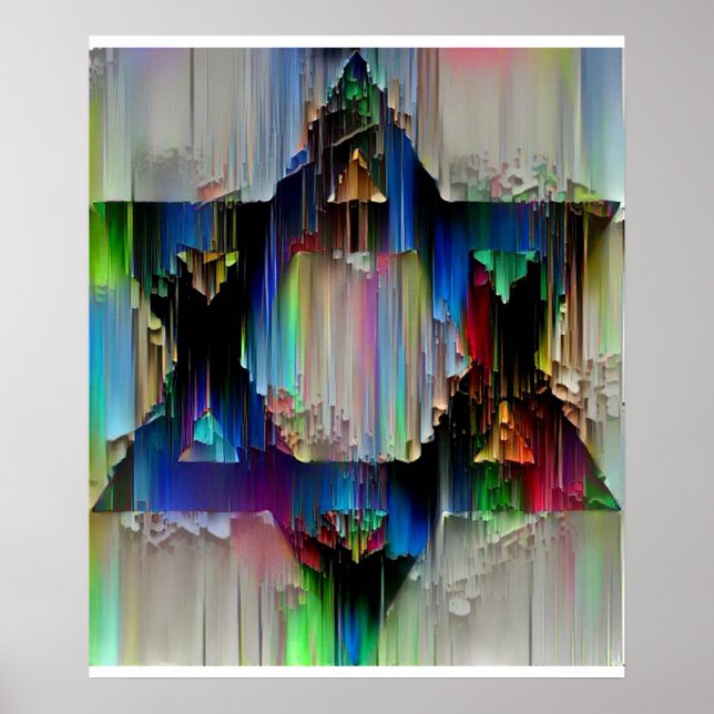 Poster Estrela de David Weeping (Frente)