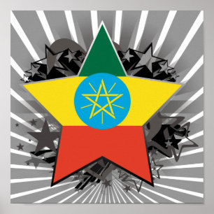 Poster Estrela de Etiópia