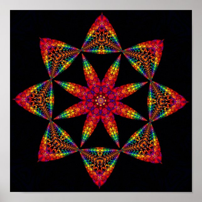 Poster Estrela de Natal (Frente)