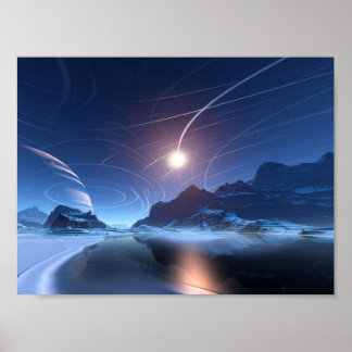 Pôster Estrela de queda