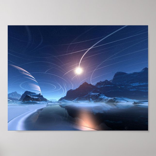 Pôster Estrela de queda (Frente)