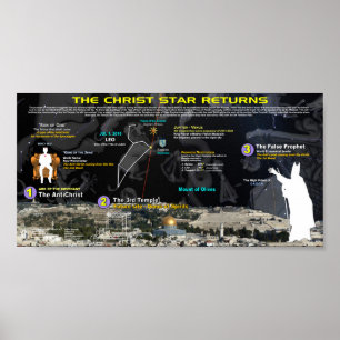 Poster Estrela do cristo - B