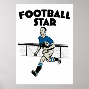 Poster Estrela do Futebol