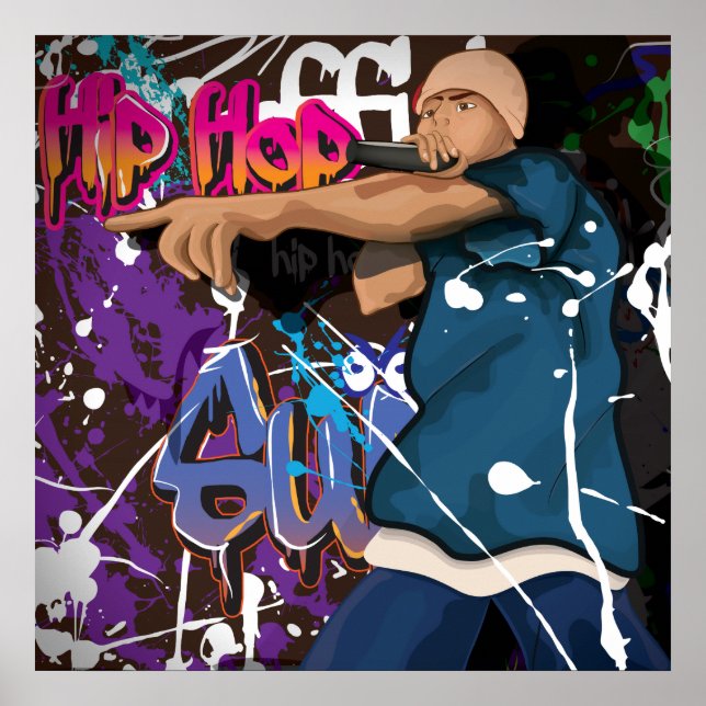 Poster Estrela do Hip Hop (Frente)