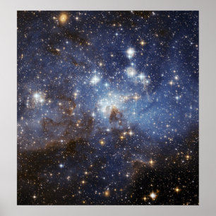 Poster Estrela do LH 95 que forma a NASA da região