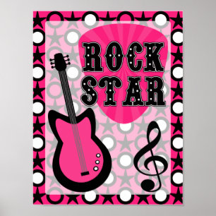Pôster Estrela do rock