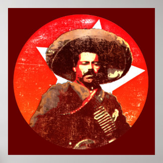 Pôster Estrela Estudante Pancho Villa