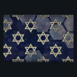 Pôster Estrela Feliz de Hanukkah de David menorah Dreidel<br><div class="desc">Feliz Estrela de Chanucá de David menorah Dreidel SlipperyVelas de Celebração Artística de Joe Hebraico Judeu Chanukah dá decorações religião judaica</div>