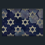 Pôster Estrela Feliz de Hanukkah de David menorah Dreidel<br><div class="desc">Feliz Estrela de Chanucá de David menorah Dreidel SlipperyVelas de Celebração Artística de Joe Hebraico Judeu Chanukah dá decorações religião judaica</div>
