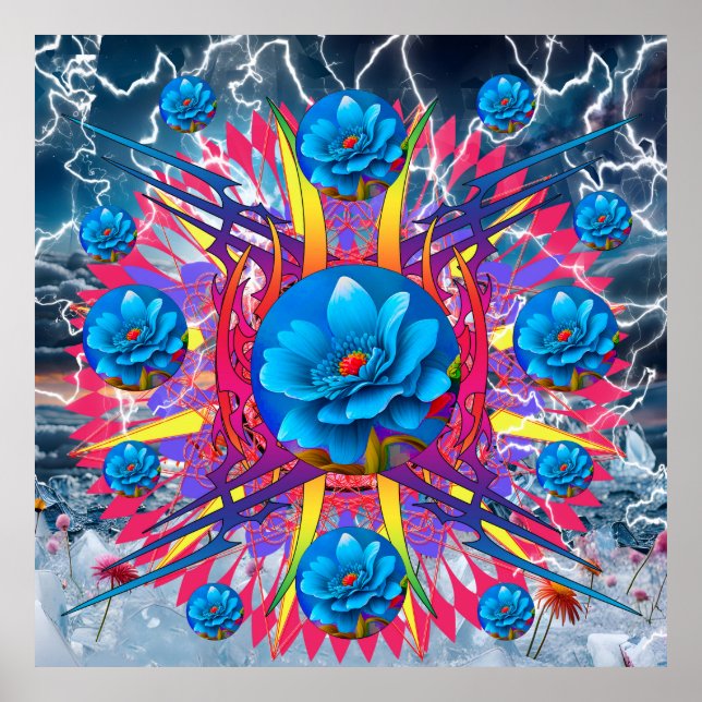 Poster Estrela Flor (Frente)