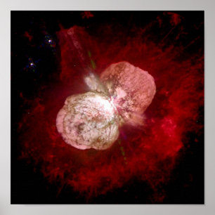 Pôster Estrela maciça super de Eta Carinae