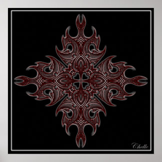 Poster Estrela Polinésia