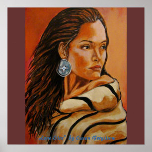 Poster "Estrela solitária" por Susan Bergstrom