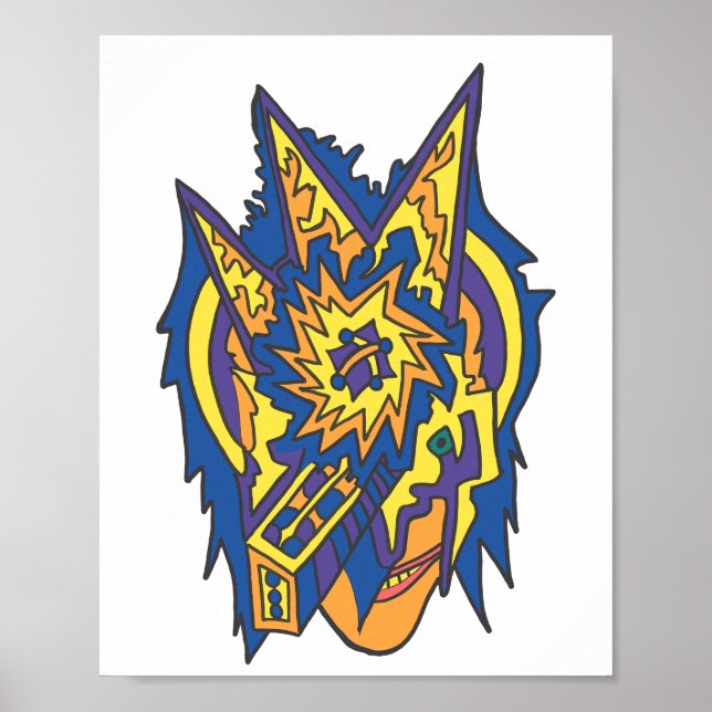 Poster Estrela sônica (Frente)