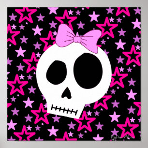 Poster estrelado do punk