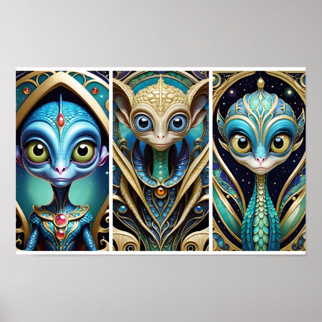 Poster Estrelas (Frente)