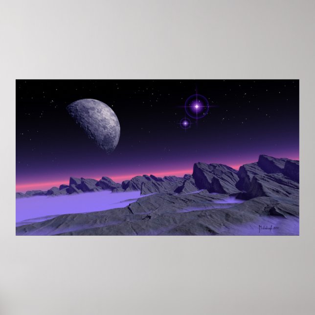 Poster Estrelas antigas (Frente)