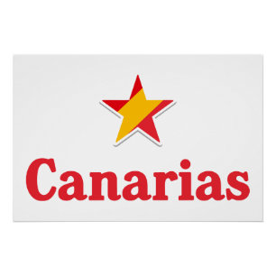 Pôster Estrelas da Espanha – Canárias