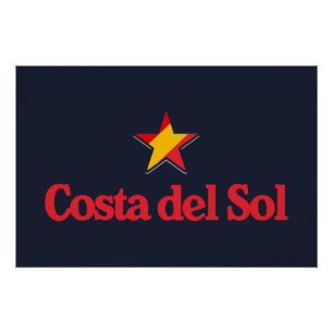 Pôster Estrelas da Espanha – Costa del Sol