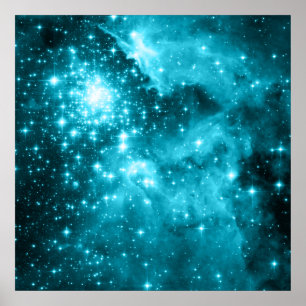 Pôster Estrelas de Aqua