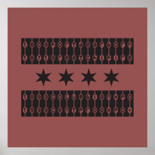 Poster Estrelas de Chicago