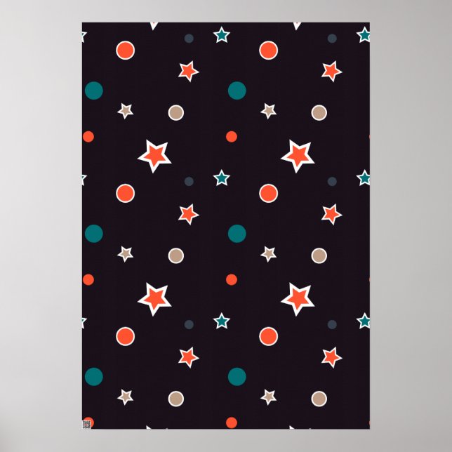 Poster Estrelas de Natal (Frente)