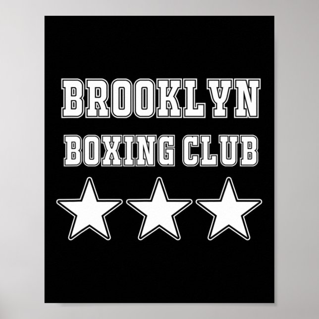 Poster Estrelas do Brooklyn Boxing Club (Frente)