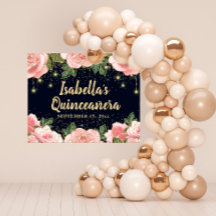 Estrelas Douradas, cor-de-rosa, brilhantes pretas