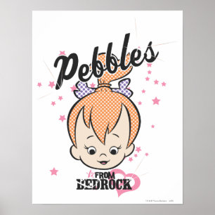 Pôster Estrelas e corações de PEBBLES™