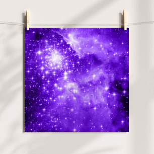 Poster Estrelas Roxas