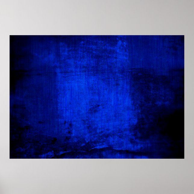 Poster Estrutura de fundo de textura azul (Frente)