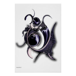 Pôster "Estrutura Emocional" , Poster brilhante