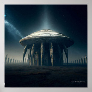 Poster Estrutura Extraterrestre