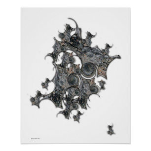 Pôster "Estrutura Incoerente", Poster brilhante