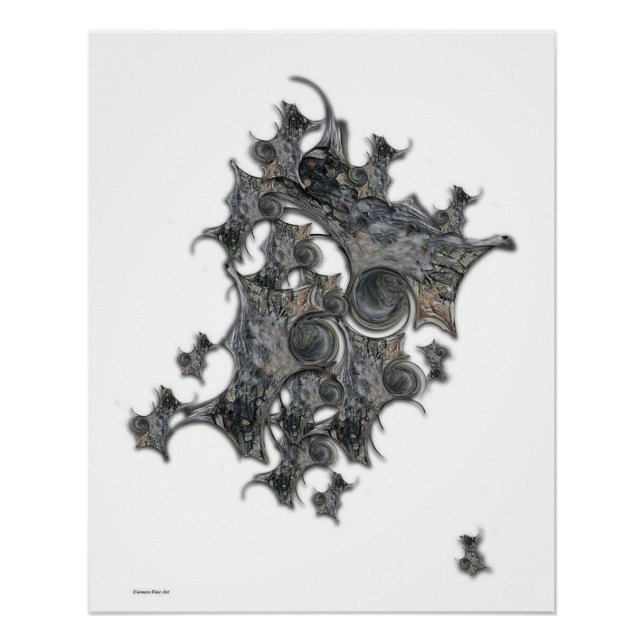 Pôster "Estrutura Incoerente", Poster brilhante (Frente)