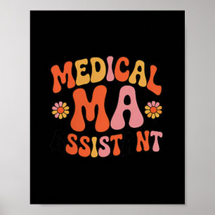 Poster Estudante de Enfermagem Médico Instantâneo Ma Cma