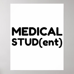 Poster estudante de medicina