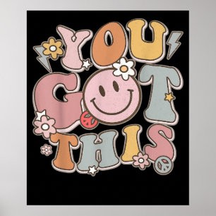 Poster Estudante De Professores De Teste Motivacional Voc
